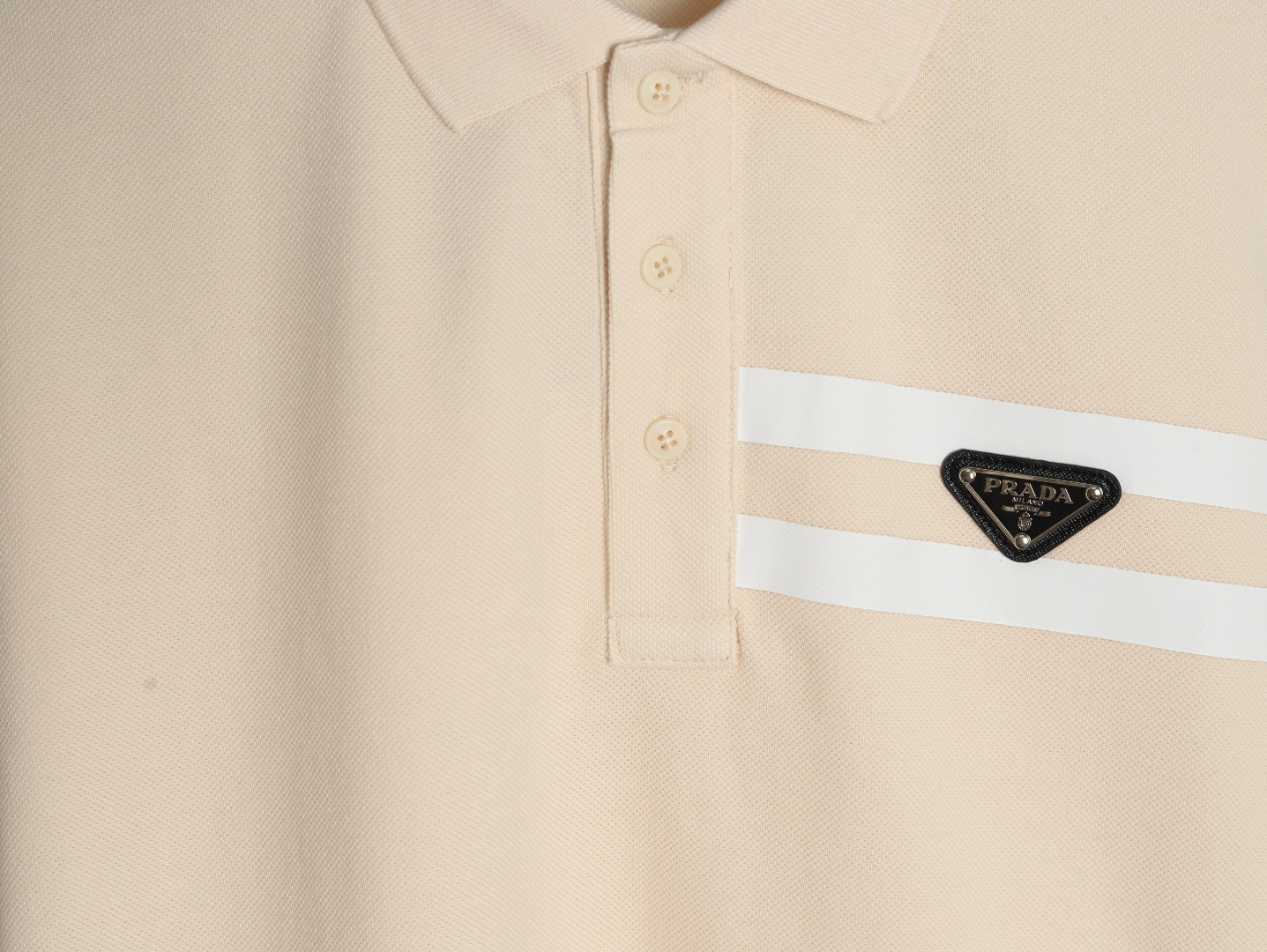 Pra*a short-sleeved polo shirt