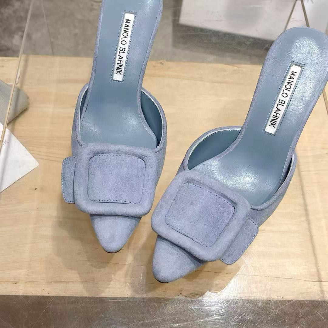 ua man010 B1ahn*k mules 7.5cm