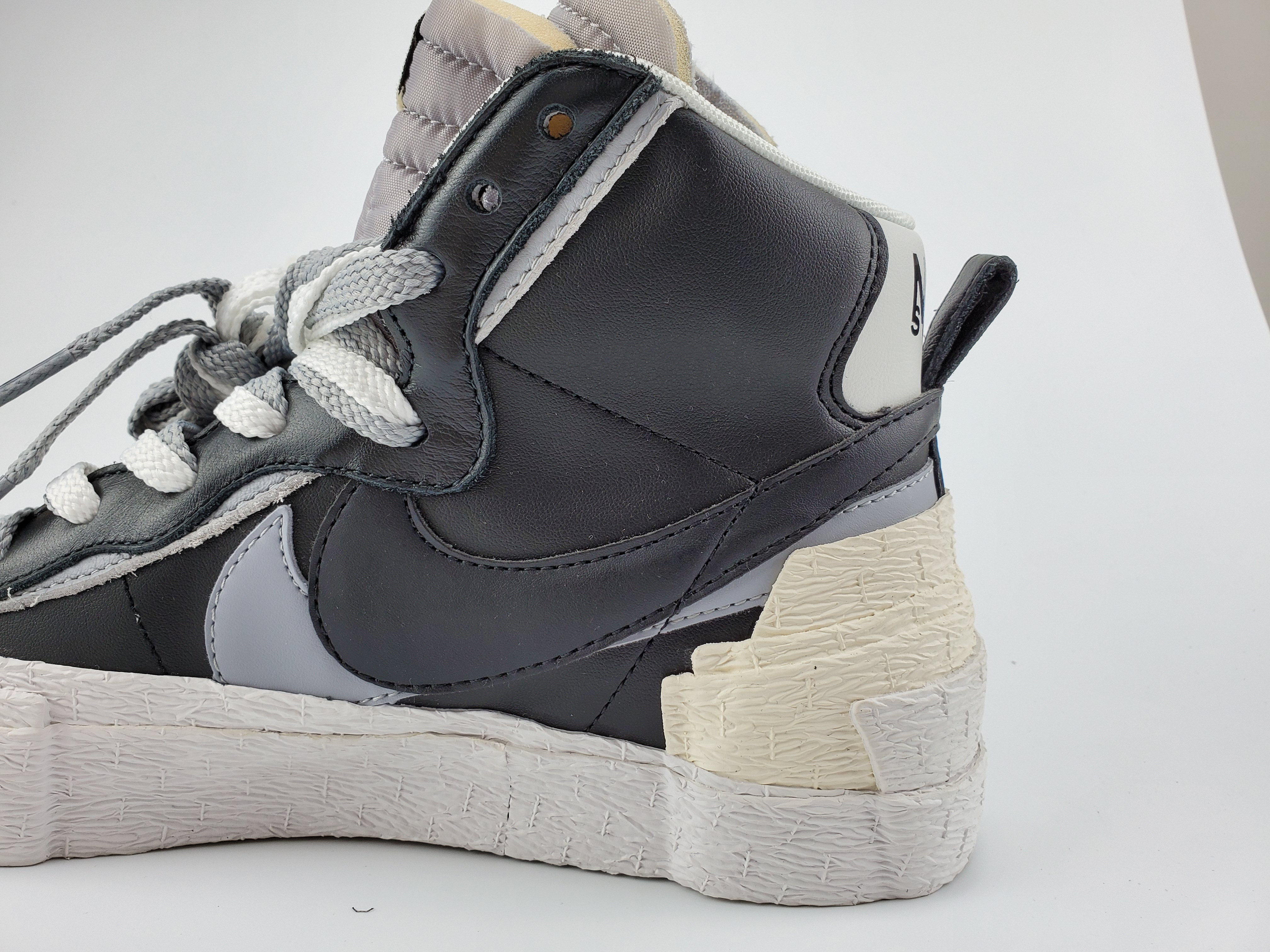 Nike Blazer High Sacai Black Grey