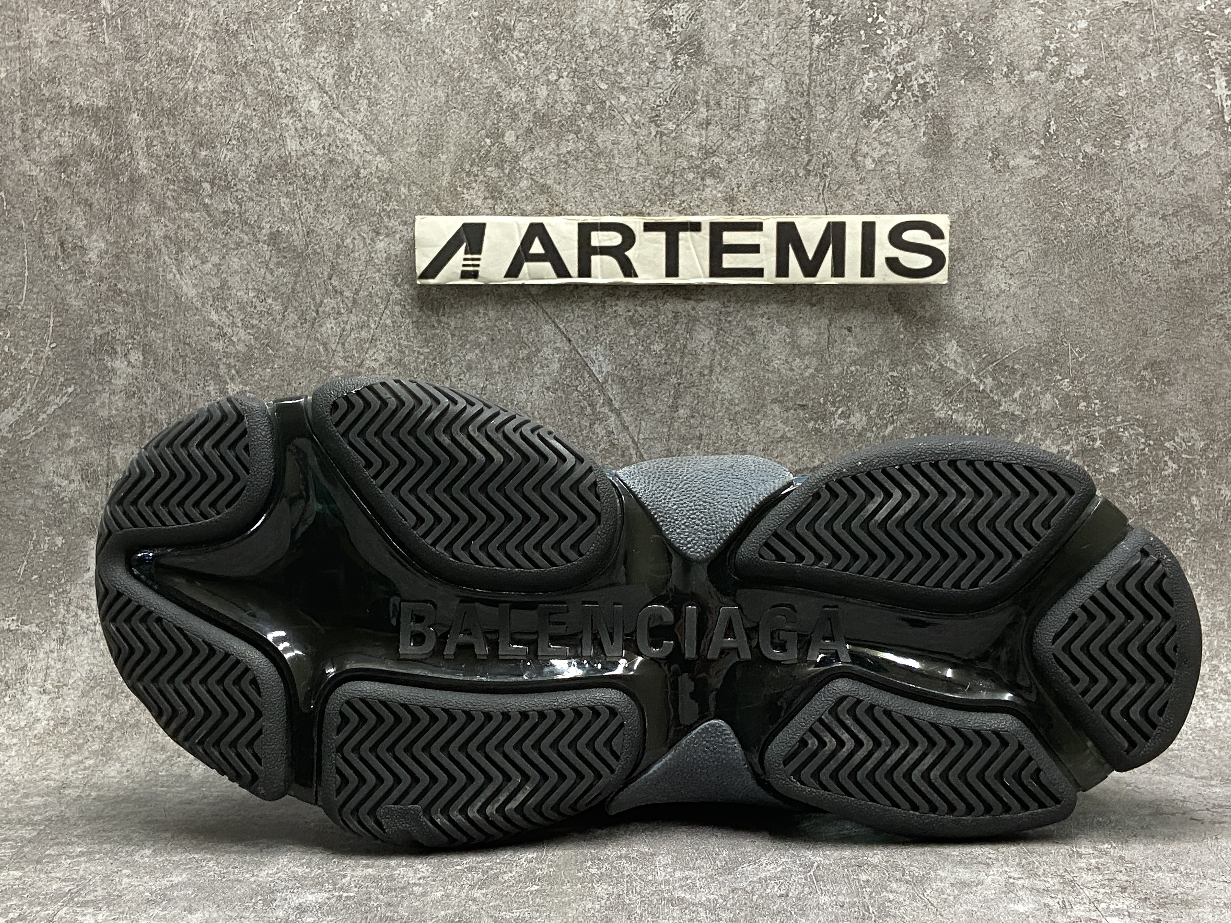 Balenciga Triple S Black Blue