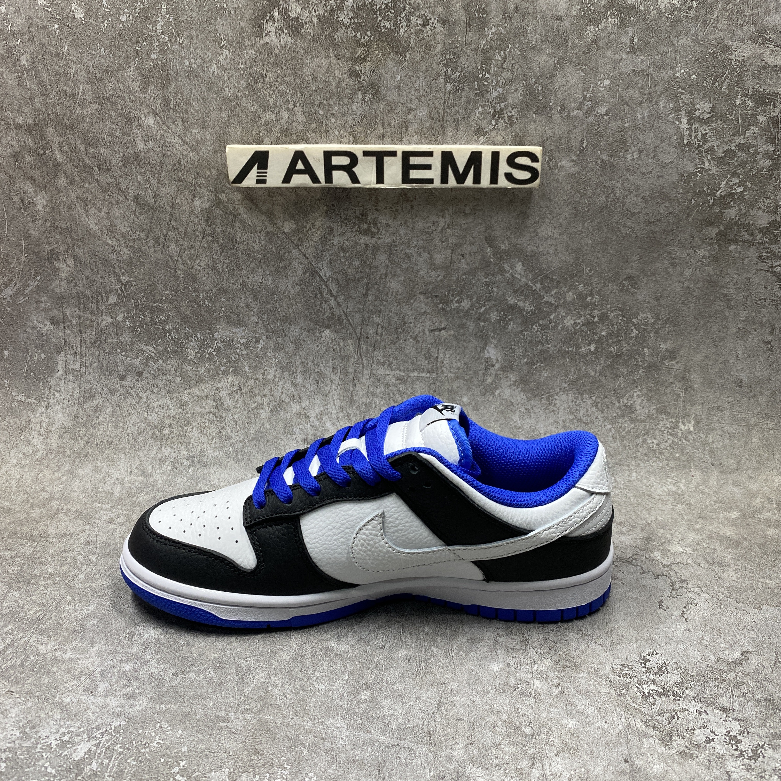 Nike Dunk Low White Black Royal