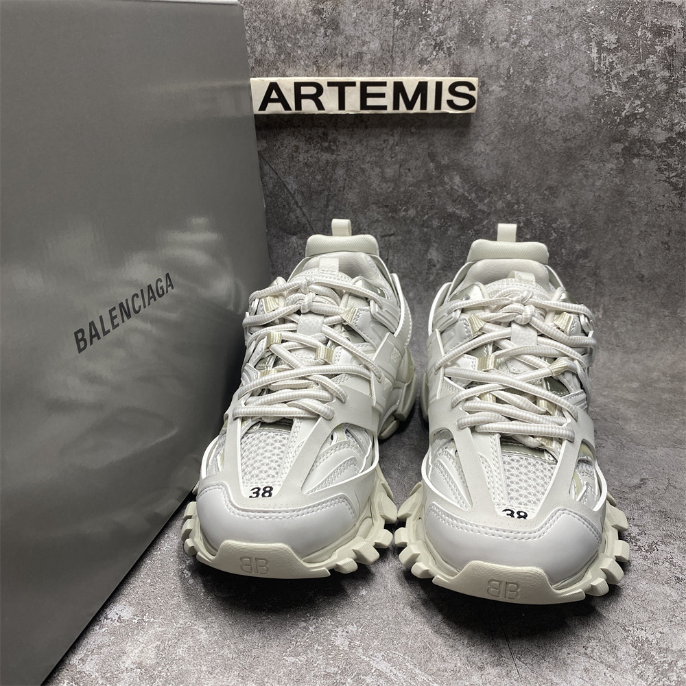 Balenciga Track Sneaker Grey White