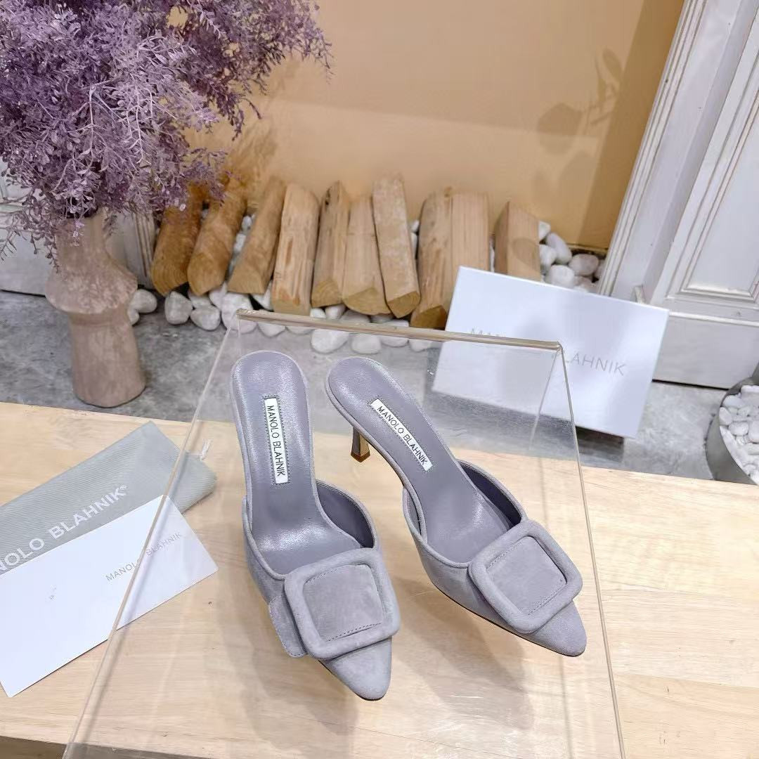 ua man010 B1ahn*k mules 7.5cm