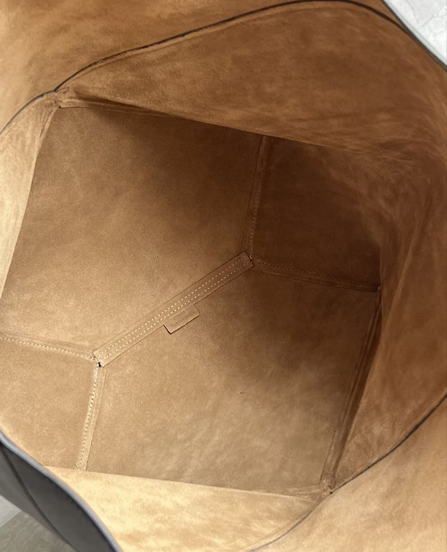 L0ew* extra large puzzle fold tote in shiny calfskin 42x41x18 cm