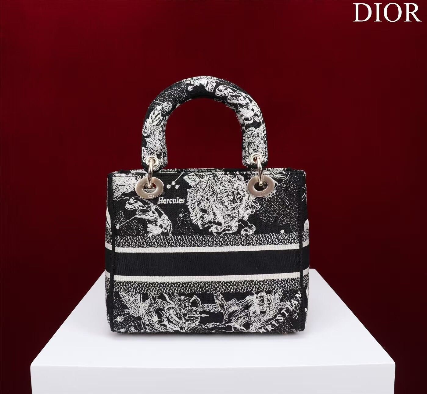 medium D*or lady d-lite bag 24 x 20 x 11 cm
