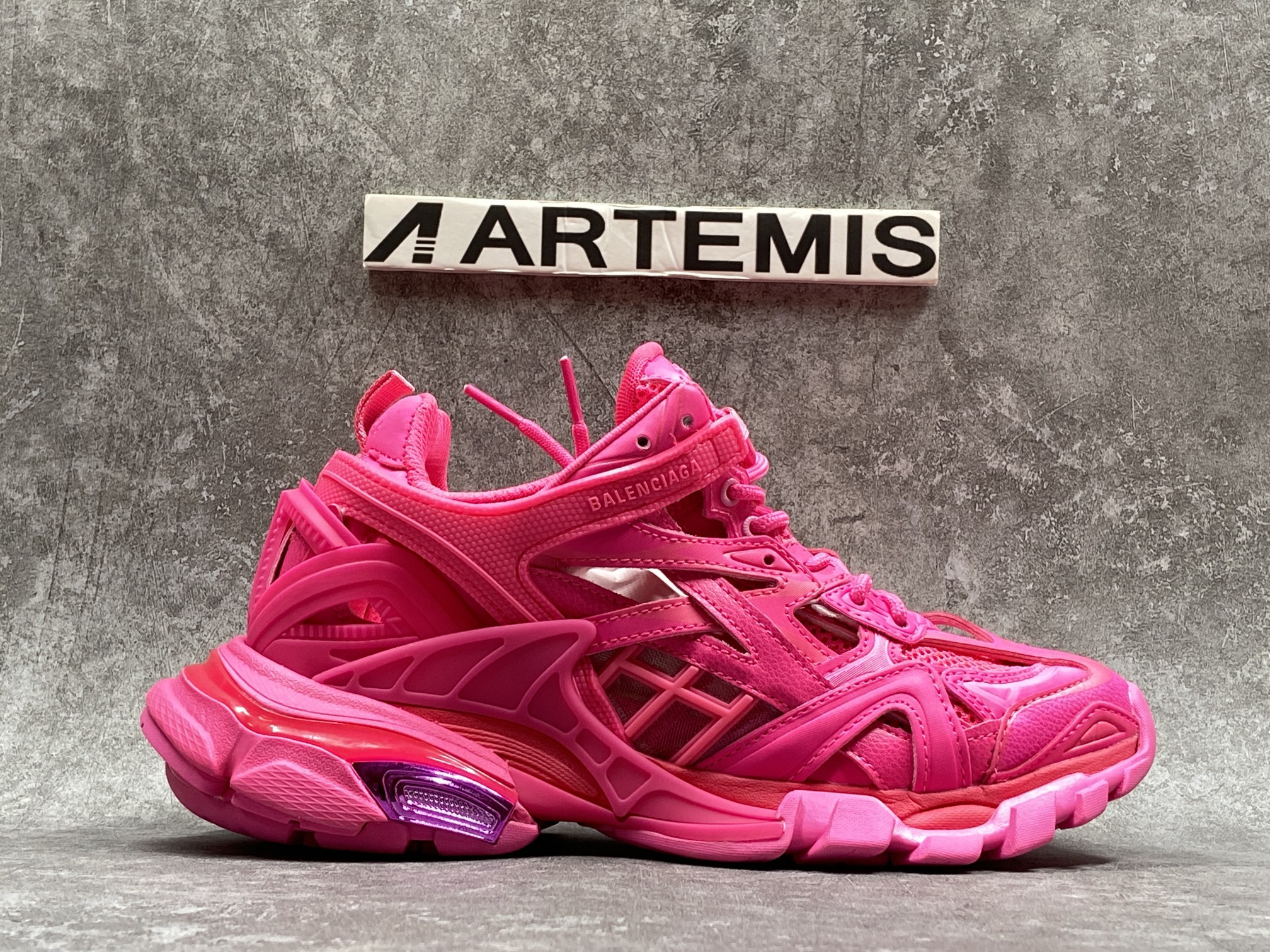 Balenciga Track 5.0 Peach Red