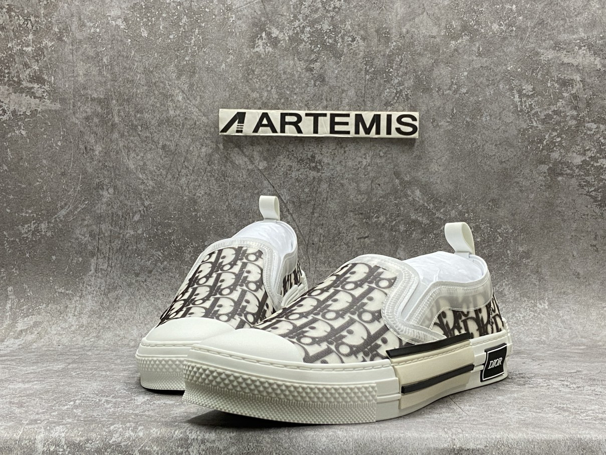 D*or and shawn b23 slip on logo oblique