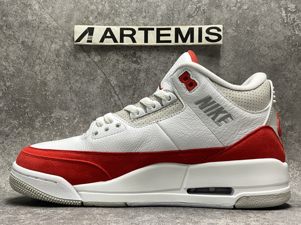 Air Jordan 3 Retro Tinker Air Max 1 White - University Red