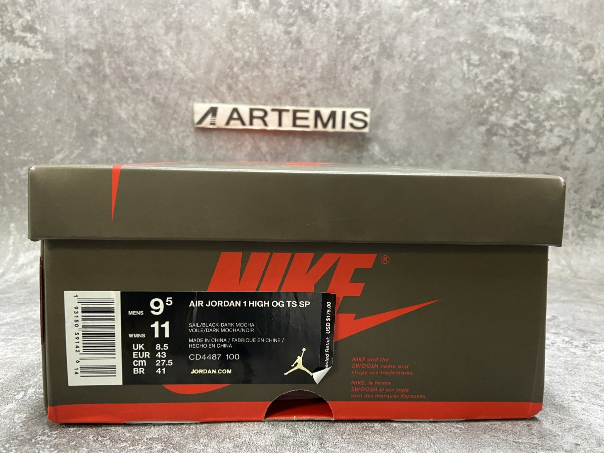 Air Jordan 1 High Travis Scott Cactus Jack 2.0