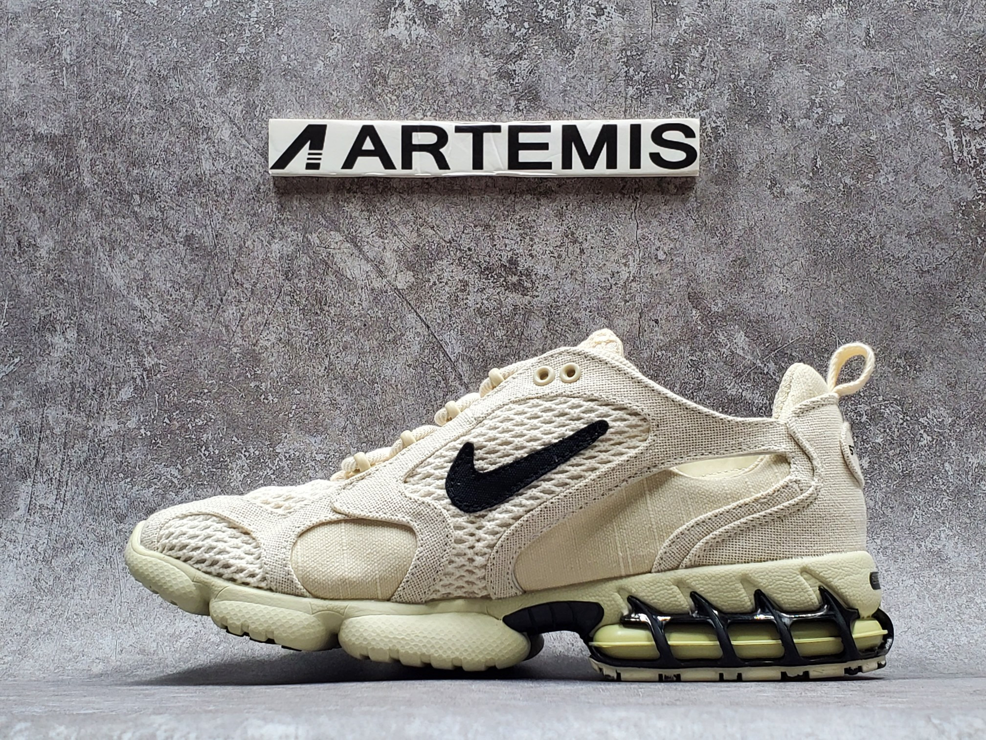 Nike Air Zoom Spiridon Cage 2 Stussy Fossil