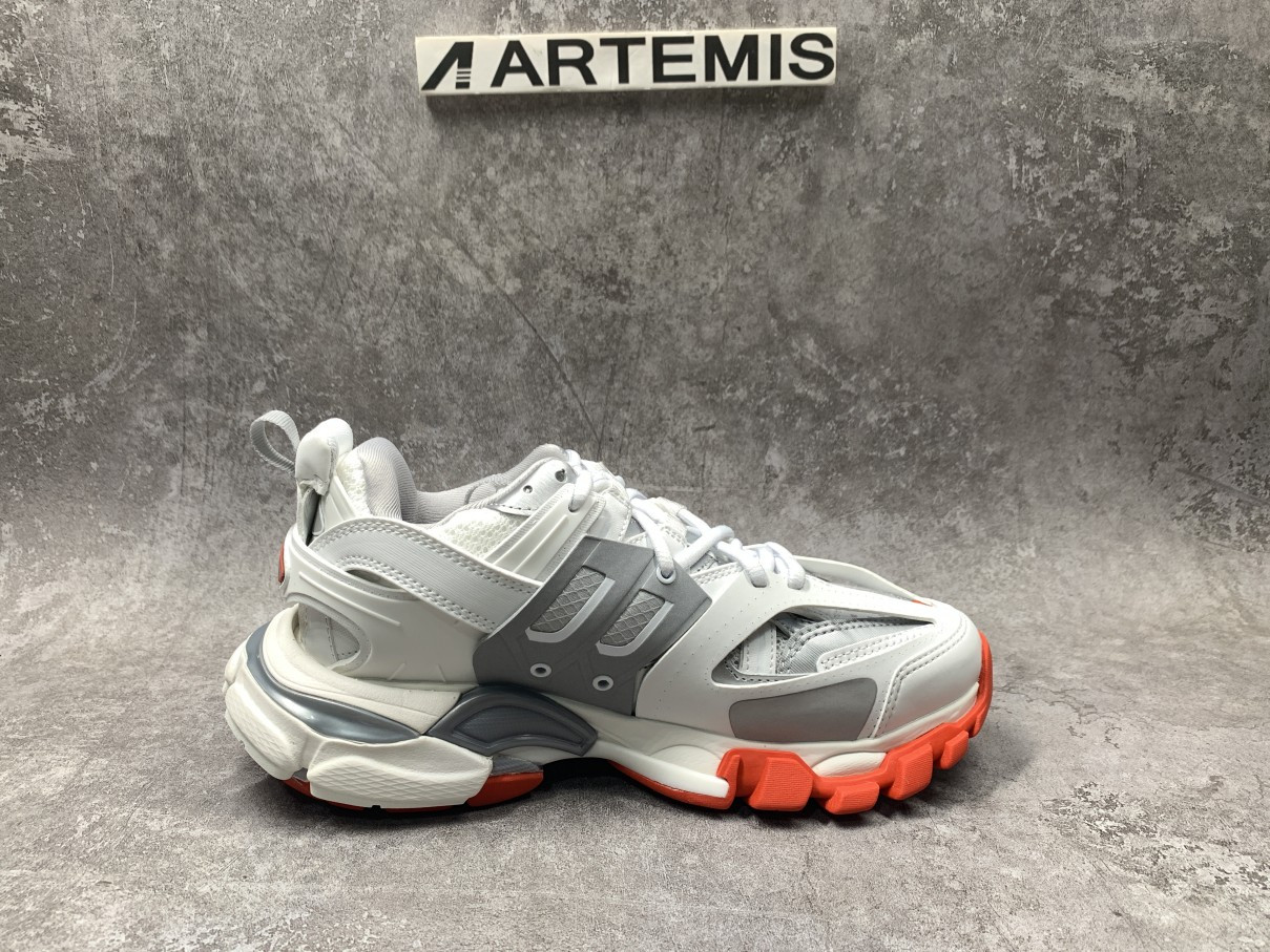 Balenciga Track Sneaker White Red