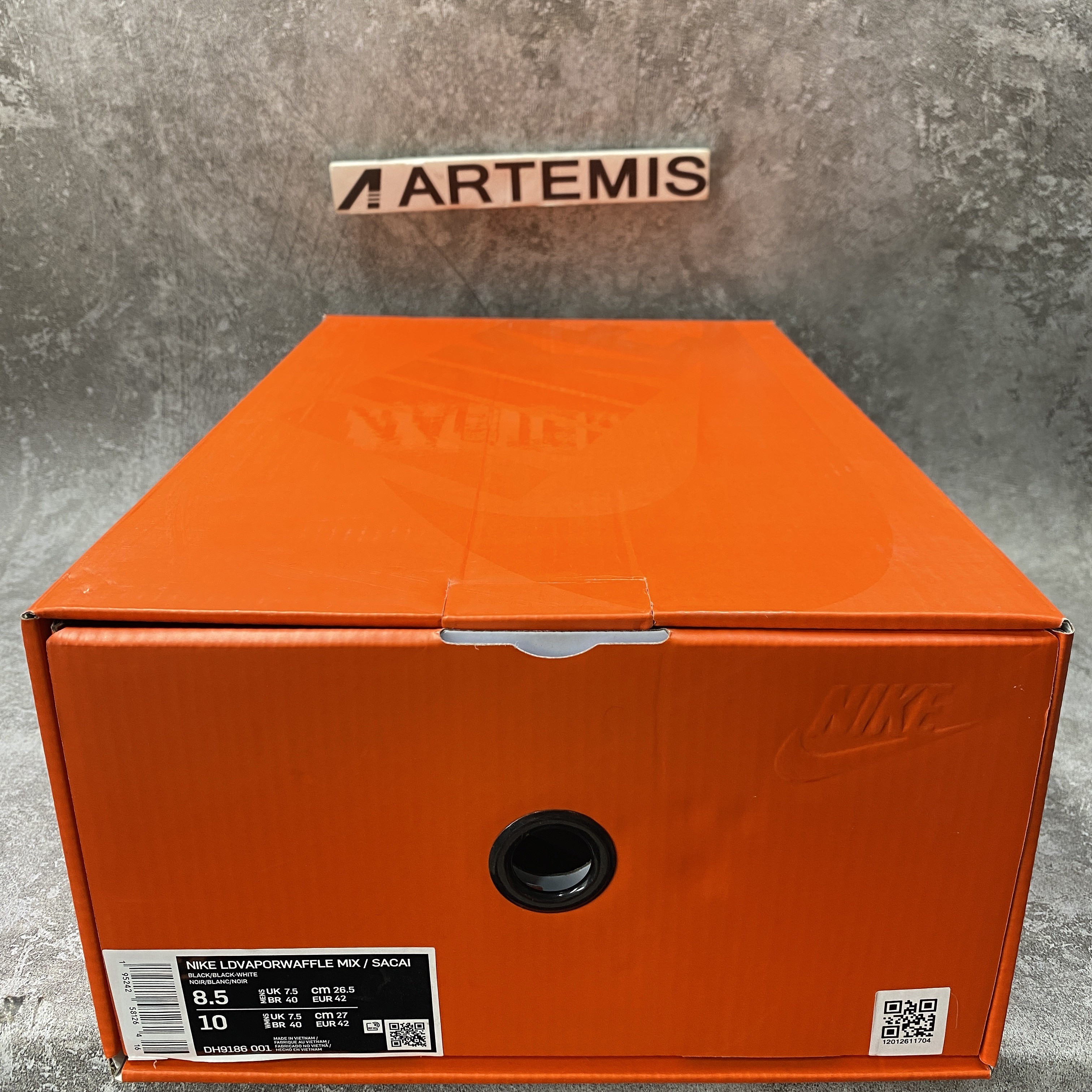 Nike Vaporwaffle Sacai Jean Paul Gaultier Black White