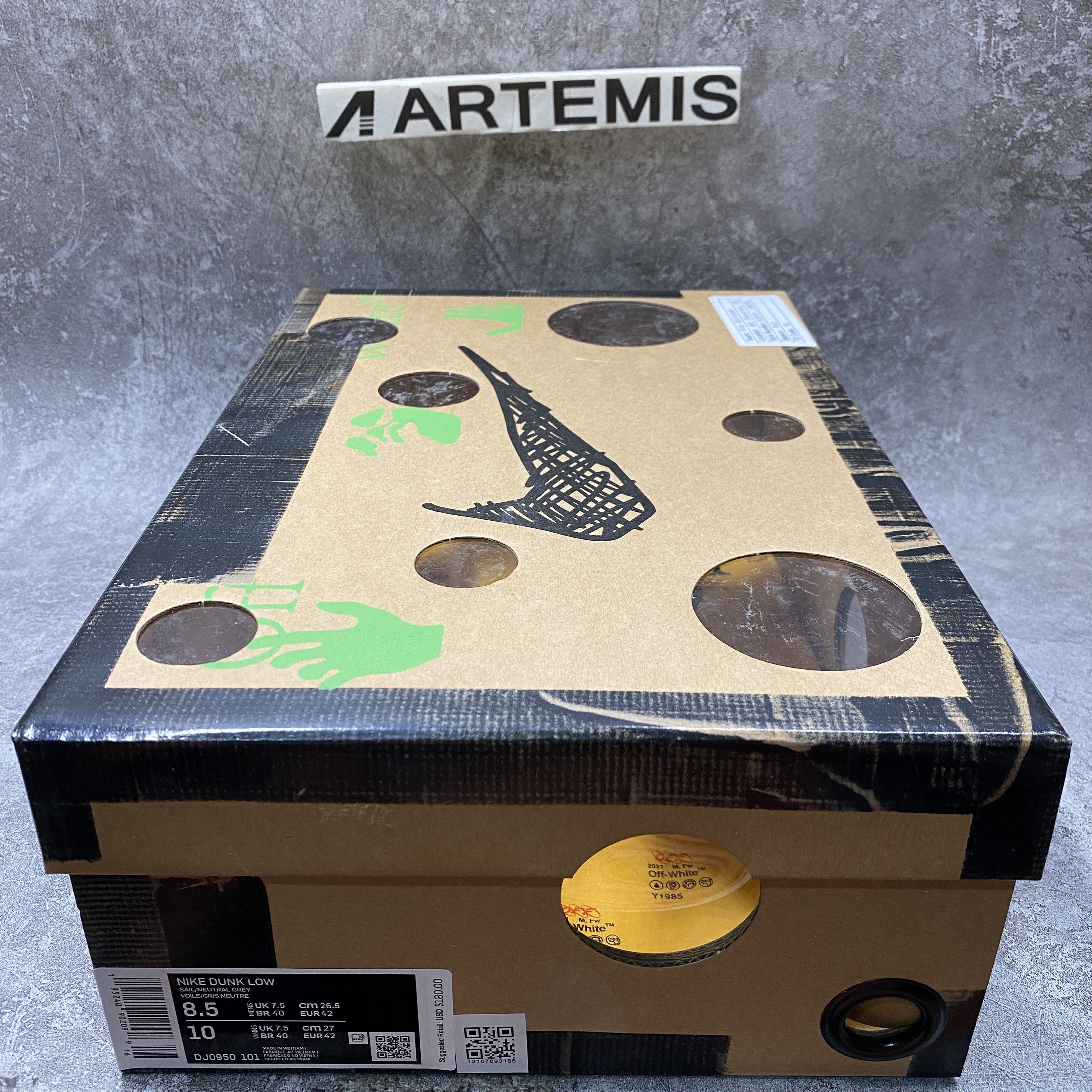 Nike Dunk Low Off-White Lot 15