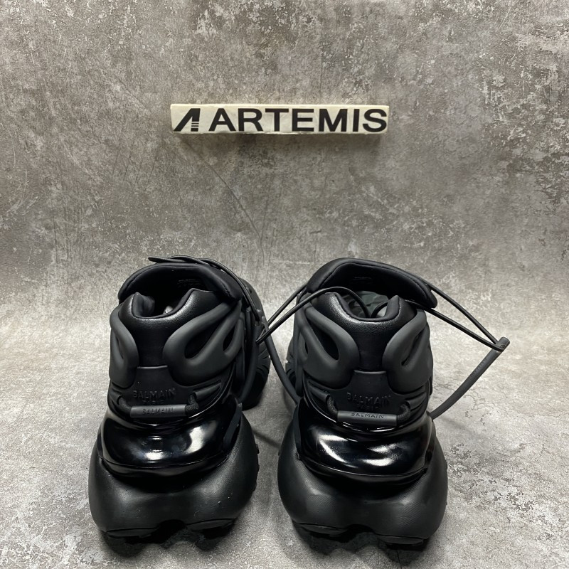 Balmain Calfskin Unicorn low-top sneakers