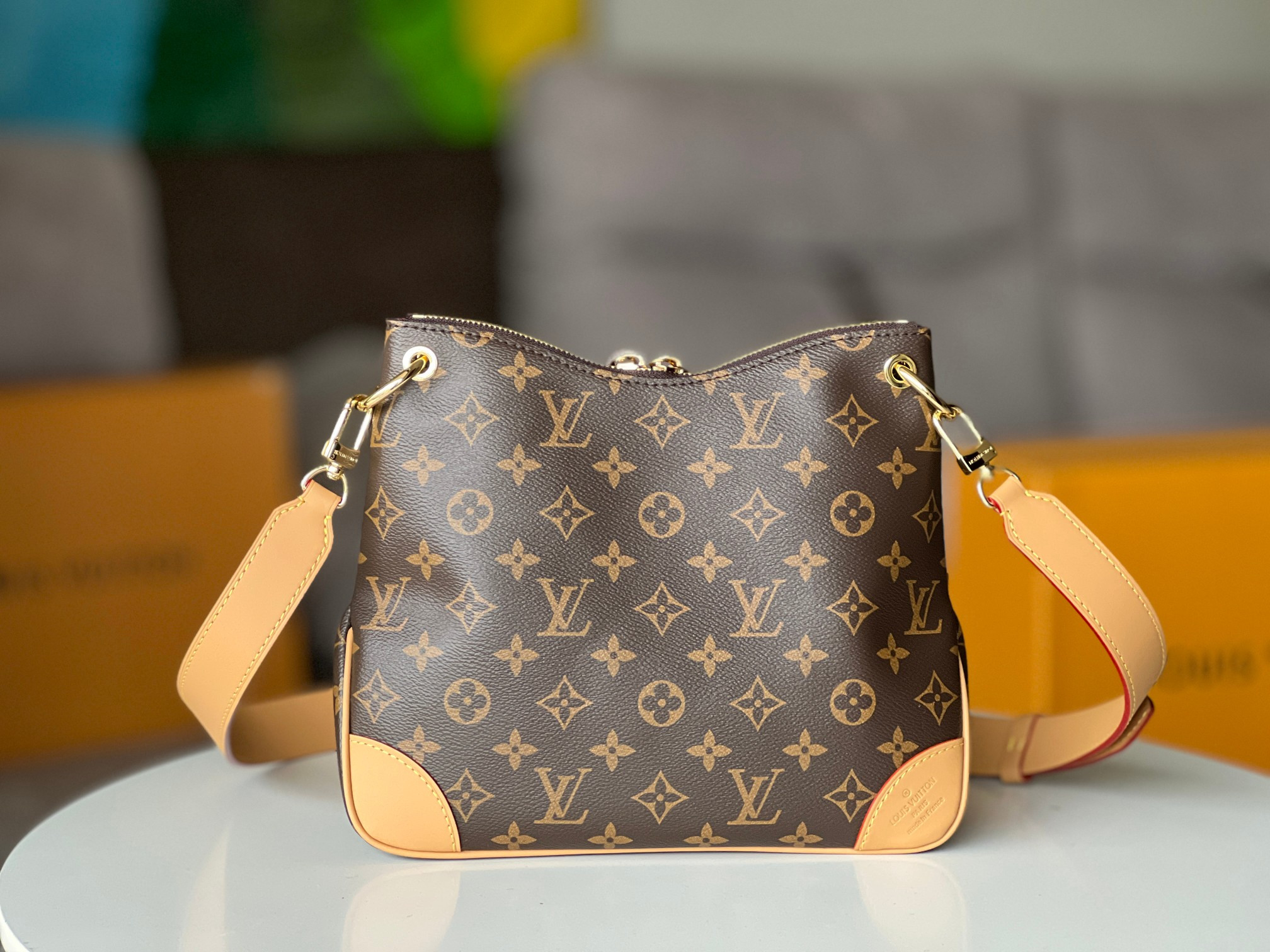 LV Odéon PM M45354 9.4x8.7x3.1 inches