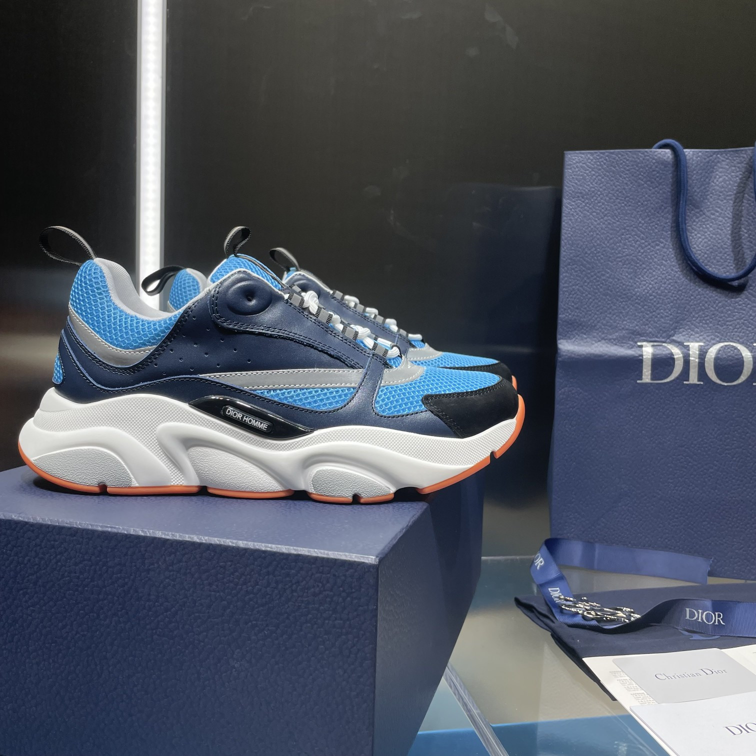 ua D*or b22 blue sneaker