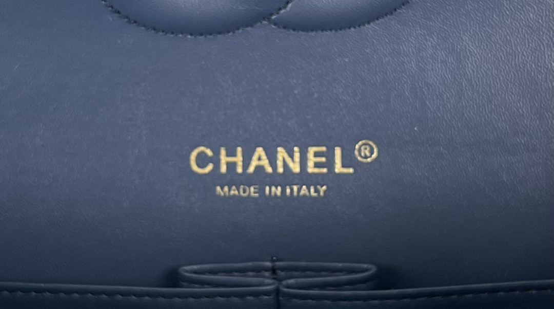 Ch*el classic 11.12 handbag tweed & gold-tone metal 6 × 9.9 × 2.5 in